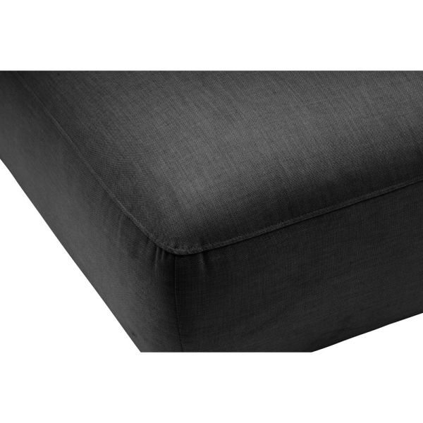 KETTLER OSEA Lounge-Set 3-Sitzer links, 2-Sitzer rechts & Mittelteil, anthrazit 0107836-7820 + 0107839-7820