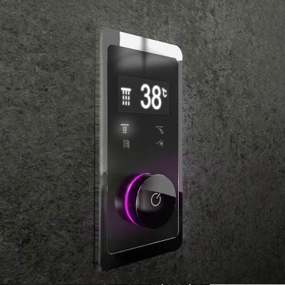 Steinberg Sensual Rain iFlow vollelektronische Armatur mit Digitalanzeige für 4 Verbraucher