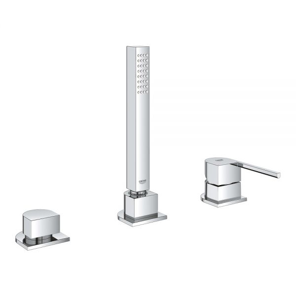 Grohe Plus 3-Loch Einhand-Wannenkombination, chrom