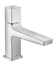 Hansgrohe Metropol Select-Waschtischmischer 100 mit Push-Open Ablaufgarnitur, chrom