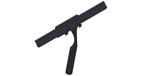 Giese Glasabzieher z. Kleben Wandmodell schwarz 39025-14