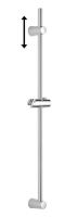 Vorschau: Avenarius Shower Brausestange 900mm mit Gleiter, variable Befestigung oben, chrom