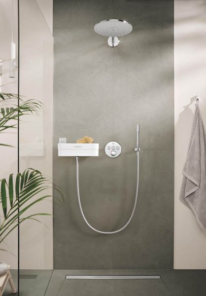 Grohe Grohtherm SmartControl PUREFOAM Duschsystem Unterputz mit Rainshower SmartActive 310