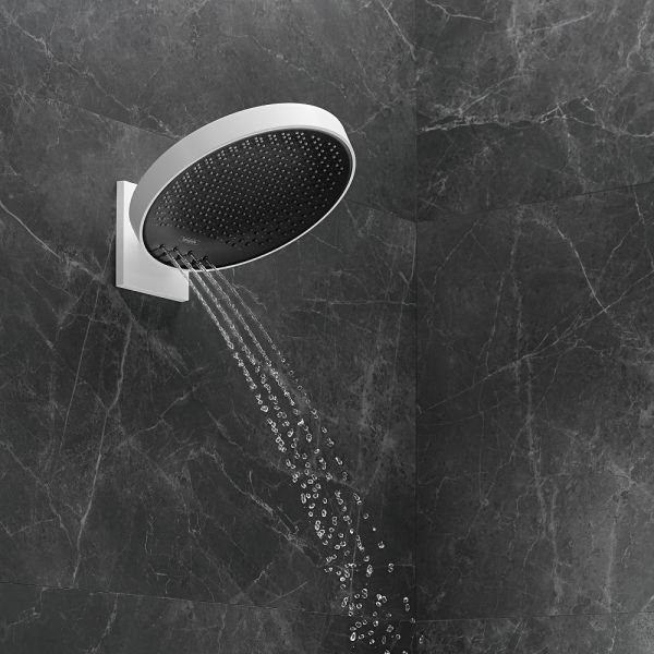 hansgrohe RainSelect/Rainfinity Duschsystem Unterputz Komplettset, weiß matt