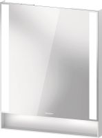Vorschau: Duravit Qatego Spiegel 60x75cm mit Dimmfunktion und Nischenbeleuchtung, weiß matt QA7081