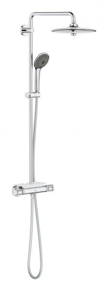 Grohe Vitalio System 260 Duschsystem mit Thermostatbatterie und Ablage 26403002