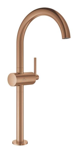 Grohe Atrio Waschtischarmatur XL-Size für freistehende Waschschüsseln, mit Push-Open, warm sunset gebürstet 24365DL0