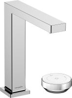 Hansgrohe Tecturis E 2-Loch Waschtischarmatur 150 CoolStart mit Ablaufgarnitur, chrom 73053000