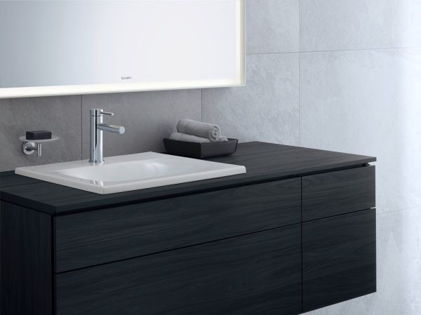 Duravit Circle Einhebel-Waschtischarmatur ohne Ablaufgarnitur, chrom CE1020002010