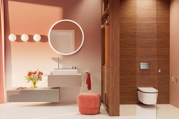hansgrohe Xevolos E Waschtischunterschrank 78x55cm für Aufsatzwaschtisch mit Konsole, 1 Schubkasten