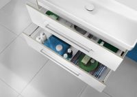 Vorschau: Villeroy&Boch Avento Waschtischunterschrank mit 2 Auszügen, Breite 98cm crystal white, A89200B4