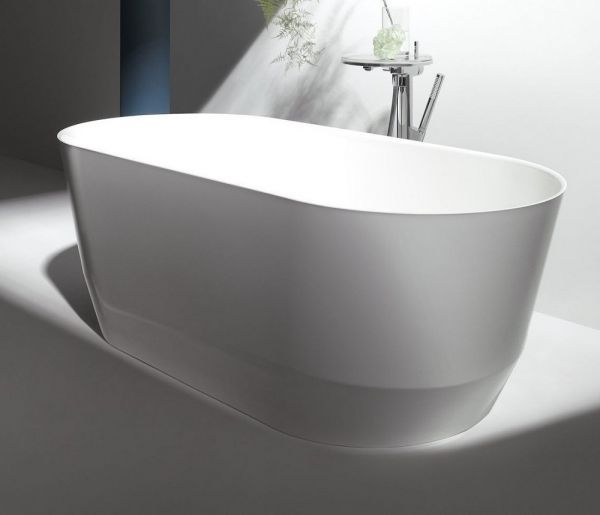 Laufen Pro freistehende Badewanne oval 165x75cm, weiß