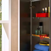 Vorschau: hansgrohe Xilesa E Hochschrank 40x20x165cm mit 1 Tür