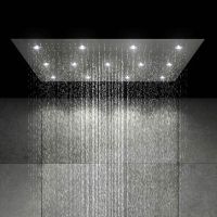 Vorschau: Steinberg Sensual Rain Regenpaneel 122x62cm mit LED-Beleuchtung, edelstahl poliert