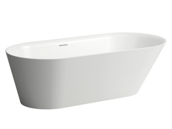 Laufen Kartell freistehende Badewanne 171,5x81,5cm, weiß matt 22633.2