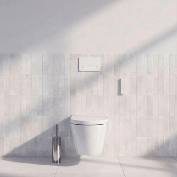 Duravit DuraSystem Betätigungsplatte mechanisch für WC Beta 100, weiß