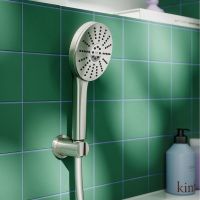 Grohe Vitalio Joy+ 120 Wandhalterset 3 Strahlarten, supersteel 134865DC00