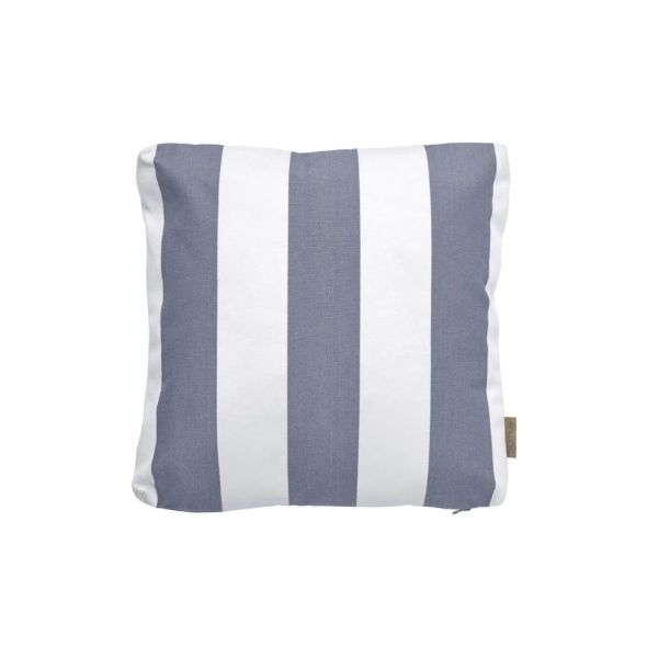 blomus STAY Outdoor-Kissen 45x45cm, blau/weiß 62324