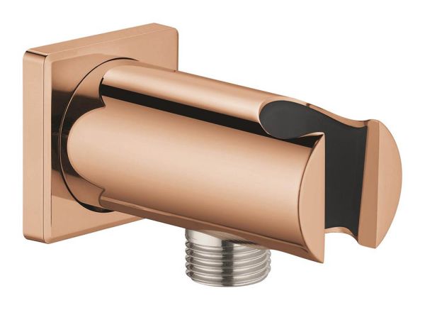 Grohe Rainshower Wandabgangsbogen mit Wandbrausehalter, Rosette eckig, warm sunset 26659DA0