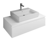 Burgbad Cube Waschtischunterschrank passend zu Grohe Cube mit 1 Auszug, 100cm WWGN100F3781