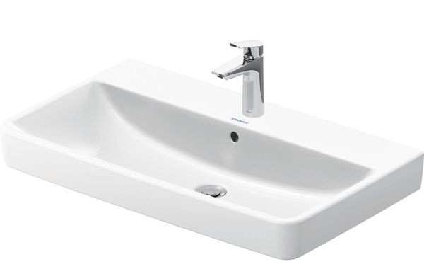 Duravit No.1 Badmöbel-Set 80cm mit Waschtisch, Spiegelschrank, 1 Auszug und Innenschublade