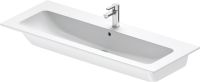Vorschau: Duravit ME by Starck Waschtisch rechteckig 123x49cm, mit 1 Hahnloch, mit Überlauf, weiß seidenmatt 2361123200