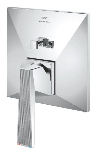 Grohe Allure Brilliant Einhand-Wannenbatterie, Rändelstrukturhebel