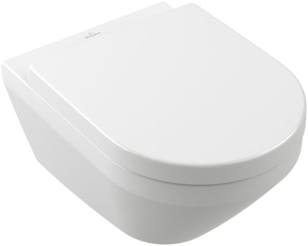 Villeroy&Boch Combi-Pack Architectura TwistFlush[e³] WC mit WC-Sitz, weiß
