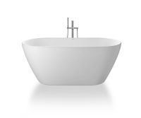 Vorschau: D-Neo freistehende ovale Badewanne 160x75cm, weiß matt 700486000000000