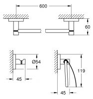 Vorschau: Grohe Essentials Bad-Set 3 in 1