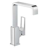 hansgrohe Metropol Waschtischmischer 230 mit Bügelgriff, Push-Open Ablaufgarnitur, chrom 74511000