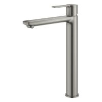 Vorschau: Grohe Lineare Einhand-Waschtischbatterie, XL-Size, glatter Körper, supersteel 23405DC1