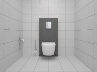 Vorschau: Grohe Arena Cosmopolitan WC-Betätigung senkrecht chrom 38844000