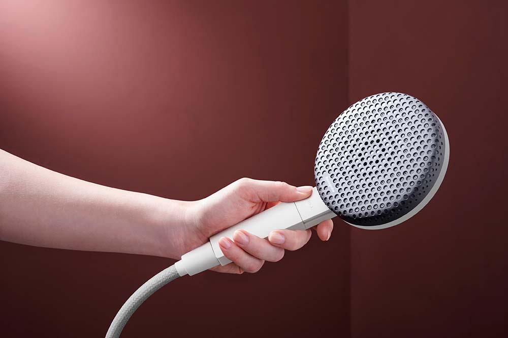 Hansgrohe Raindance Alive Select S Duschset – Mit EcoSmart, 3 Strahlarten, Duschkopf 125 Mm, Schlauch & Stange