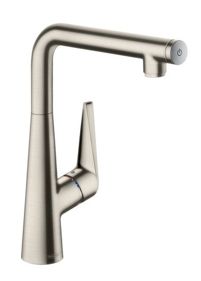 Hansgrohe Talis Select M51 Einhebel-Küchenmischer 300 mit Schwenkauslauf, edelstahl finish