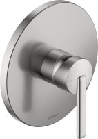 Duravit Balcoon Duscharmatur 1 Verbraucher edelstahl gebürstet BA4210010070 