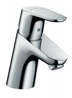 Hansgrohe Focus Einhebel-Waschtischmischer 70 mit Zugstangen-Ablaufgarnitur, chrom