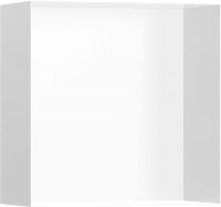 Vorschau: Hansgrohe XtraStoris Minimalistic Wandnische rahmenlos 300/300/140, weiß matt 