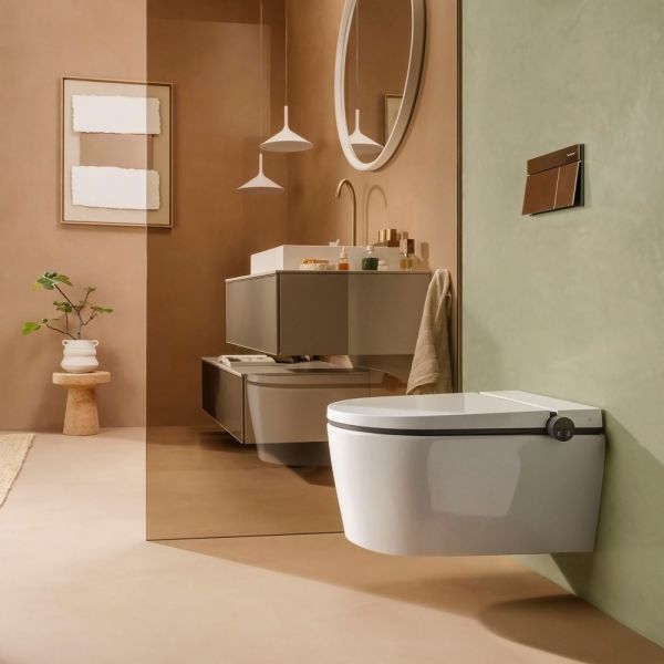 hansgrohe iFrame Element E Betätigungsplatte, eckig, für 2-Mengen-Spülung