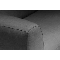 Vorschau: KETTLER OSEA Lounge-Set 3-Sitzer links, 2-Sitzer rechts & Mittelteil, anthrazit 0107836-7820 + 0107839-7820
