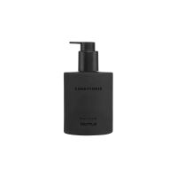 Vorschau: blomus KIREI Glasflasche für Conditioner inkl. Klebeset 350ml, smoke