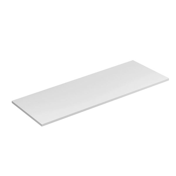 Kludi ICOS Deckplatte 140x50cm für Waschtischunterschrank, weiß matt 50T14053 