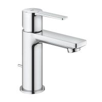 Grohe Lineare Einhebelmischer XS-Size mit Ablaufgarnitur, Mittelstellung kalt, chrom 23790001