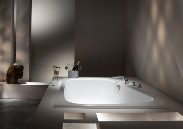 Kaldewei PLAZA DUO rechts Eck-Badewanne 180x120/80x43cm, Modell 190