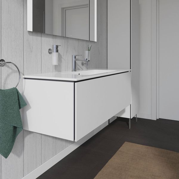 Duravit L-Cube Waschtischunterschrank 122x48cm 1 Schublade für ME by Starck 233612, 236112