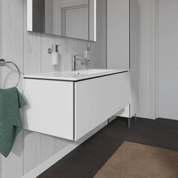 Duravit L-Cube Waschtischunterschrank 122x48cm 1 Schublade für ME by Starck 233612, 236112