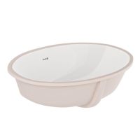 Vorschau: Kludi RESA Unterbau-Handwaschbecken 44x35cm oval, weiß 59W0243