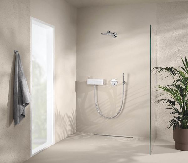 Grohe Grohtherm SmartControl PUREFOAM Duschsystem Unterputz mit Rainshower SmartActive 310