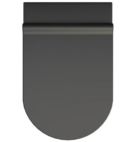 Catalano Sfera Wand-WC newflush, Tiefspüler, spülrandlos, 54x35cm, schwarz matt CATAglaze+ VSF54RNS