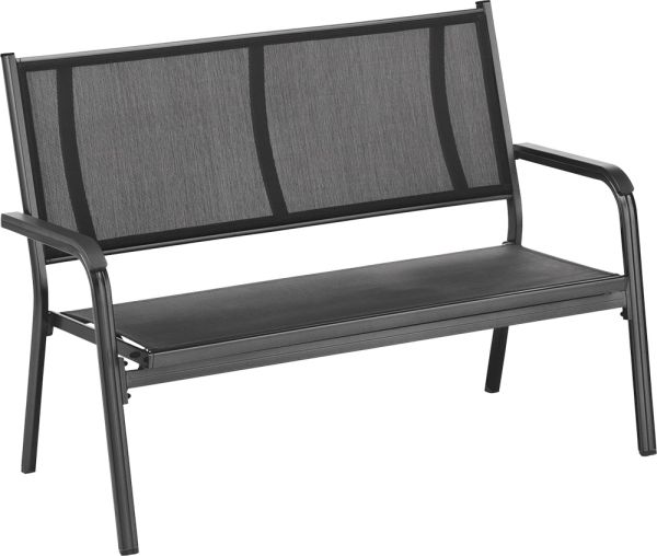 KETTLER BASIC PLUS 2er Bank 138cm, anthrazit